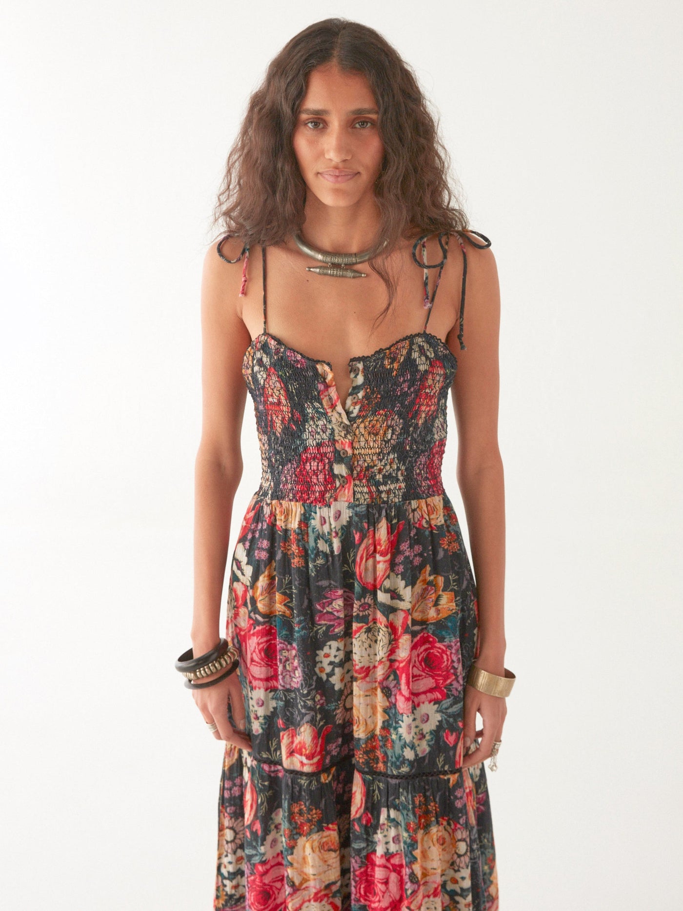 Karter | Daphne Kleid - Mustique Canterbury