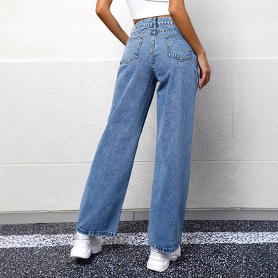 Jessica | Lässige High Waisted Mom Jeans