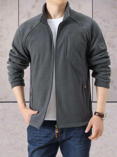 Bertram | Komfortable Wärme Herren Fleece Jacke