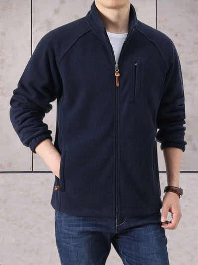 Bertram | Komfortable Wärme Herren Fleece Jacke