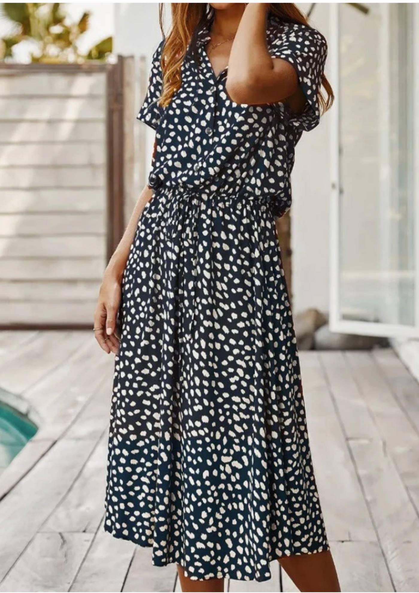 Chic Vintage-Sommerkleid mit Retro-Design |  Laura