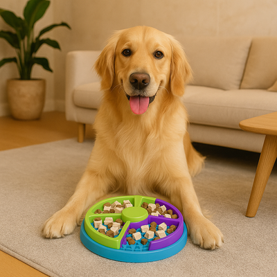 MazeFeast | Mehrstufiger interaktiver Hundefutternapf