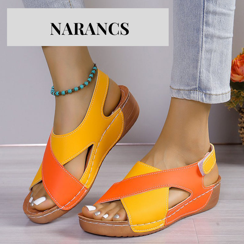 Saoirse | Ultra bequeme orthopädische Sandalen mit Absatz