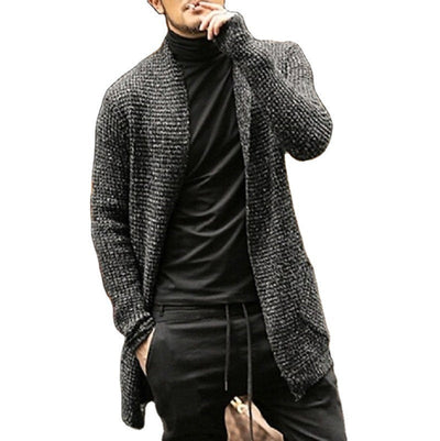 Herren lässige Strickjacke mit stylishen Details Aliams
