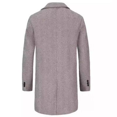 Herren eleganter Woll-Trenchcoat Aliams