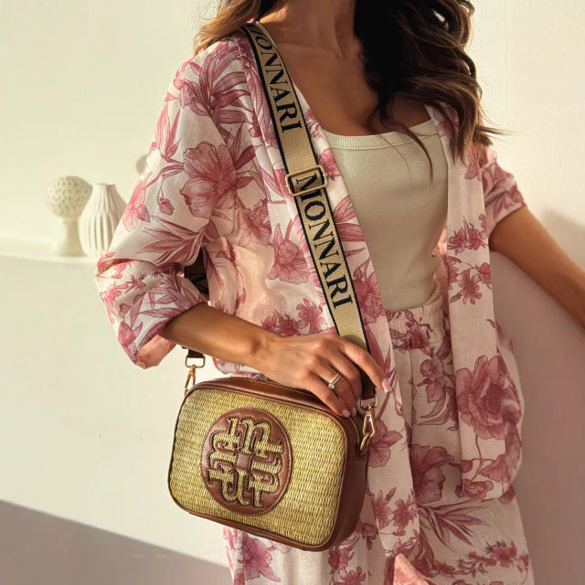 Damen lässige Oberteil mit floralem Design Fudus