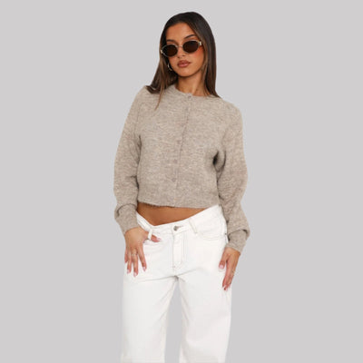 Unverzichtbare Strickjacke für Damen