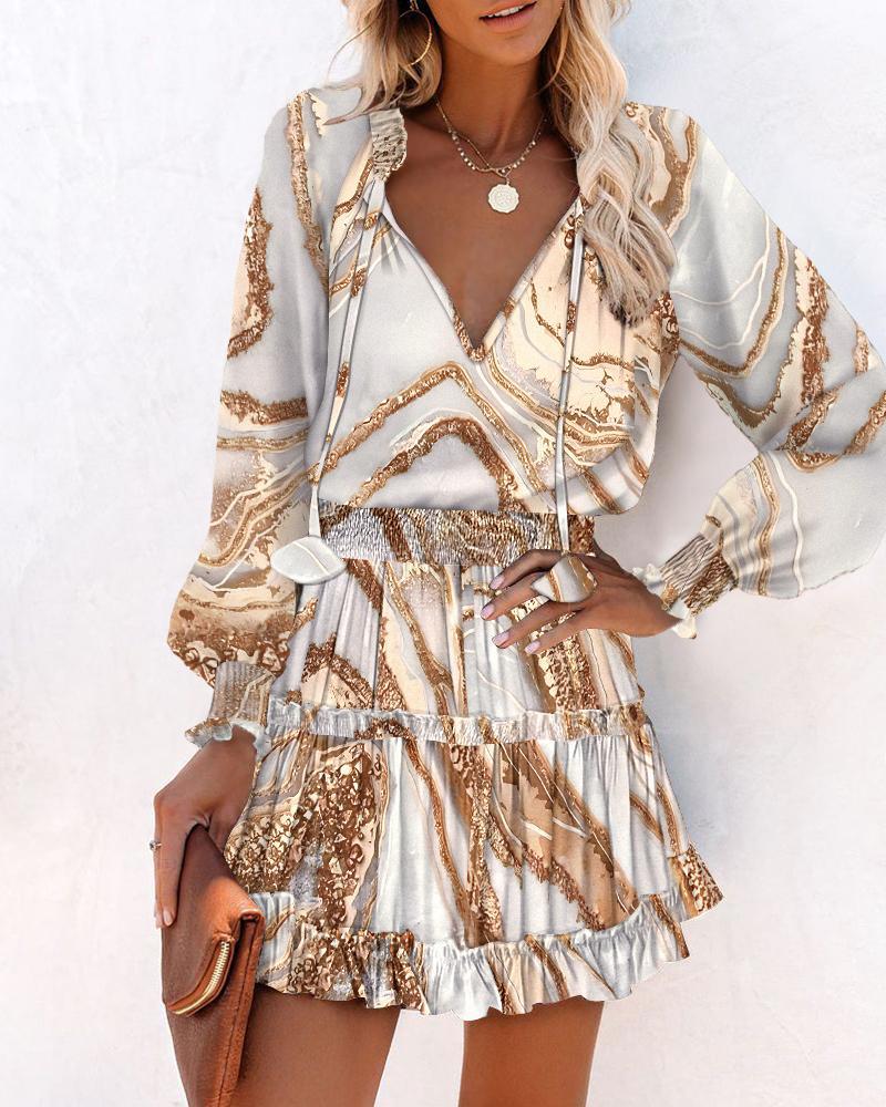 Damen Freizeitkleid im A-Linien-Schnitt Fudus