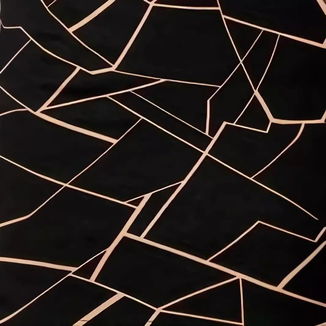 Damen figurbetontes Minikleid mit quadratischem Ausschnitt und geometrischem Design Fudus