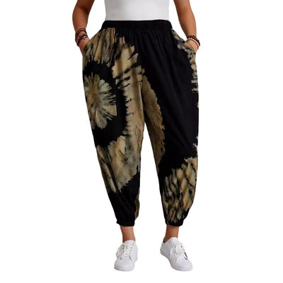 Damen lässige Freizeithose mit weitem Schnitt Fudus