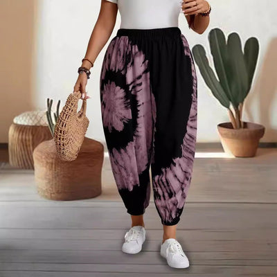 Damen lässige Freizeithose mit weitem Schnitt Fudus