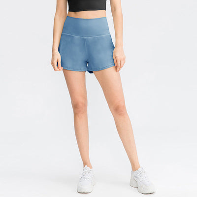 Laurel |  2-in-1-Yogashorts mit hoher Taille und Seitentaschen