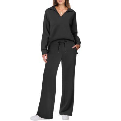 Damen Sportliches Sweater-Set mit weichem Material und Lounge-Style Fudus