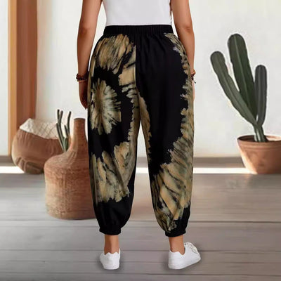 Damen lässige Freizeithose mit weitem Schnitt Fudus