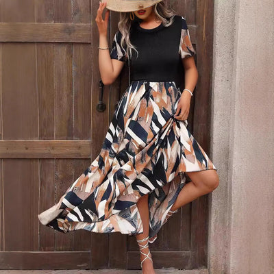 Damen Maxi-Kleid Fudus