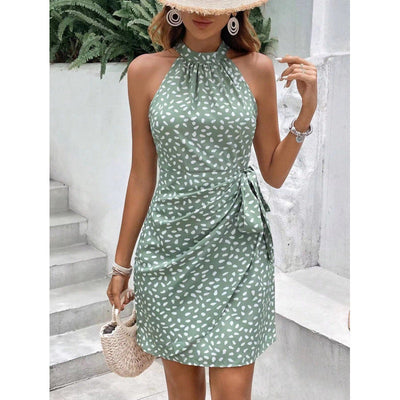 Damen Wickelkleid Fudus