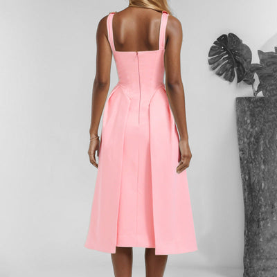 Damen Midikleid Fudus