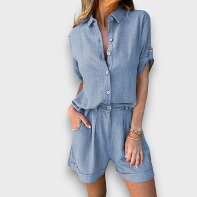 Pauline – Sommerlicher Zweiteiler mit zeitloser Eleganz