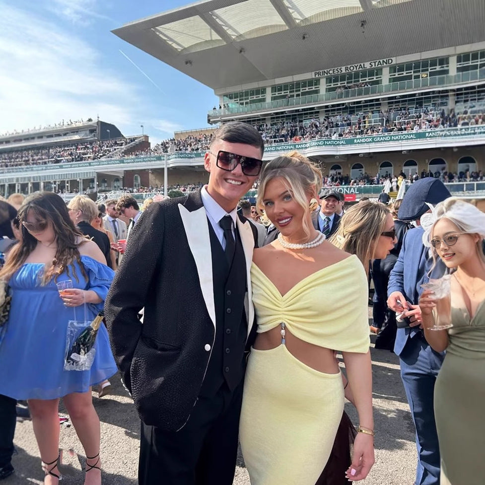 Damen Oberteil mit eleganter Drapierung Fudus