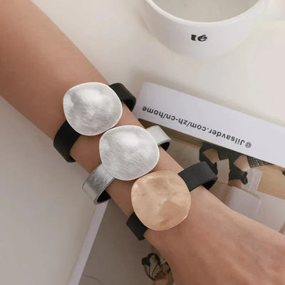 Elegantes Damen Armreif Set Magnetverschluss Retro