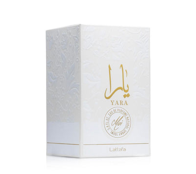 Yara Moi Eau de Parfum – Eleganz in Cremeweiß von Lattafa