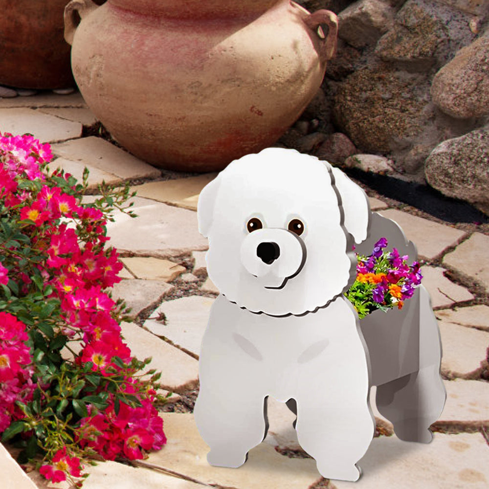 Bichon Flower Pot