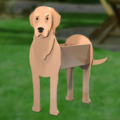 Labrador Retriever Flower Pot