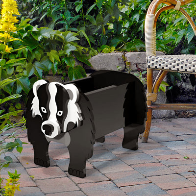 Europäischer Dachs Pflanzgefäß