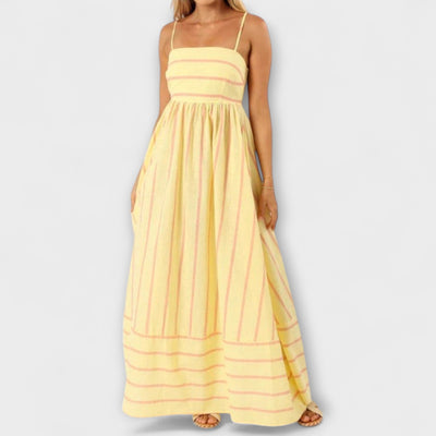 Svea - Maxi-Kleid in Bare Bloom