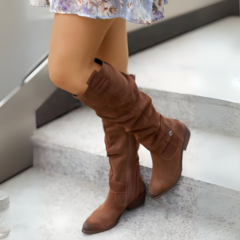 Damen Stiefel | Klassische hohe Stiefel für Alltag und Freizeit