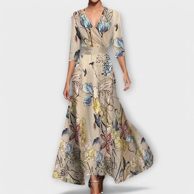 Elegantes Cocktail Damenkleid mit Designärmeln