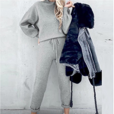 Bequemes Freizeit Set Damen