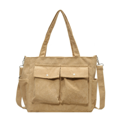 Braga™ Vintage Umhängetasche – Multifunktionale Schultertasche Aus Wachsbeschichtetem Baumwoll-Canvas Und Leder, Ideal Für Laptop
