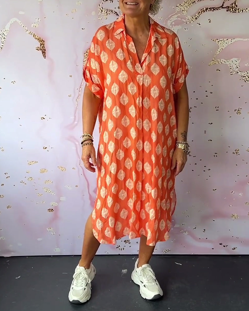 Elegantes Damen Wickelkleid mit V-Ausschnitt