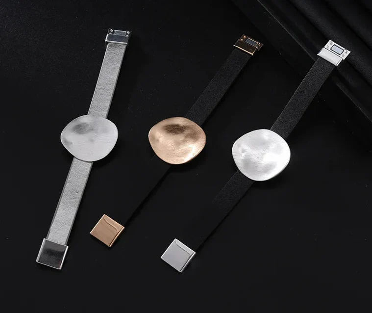 Elegantes Damen Armreif Set Magnetverschluss Retro