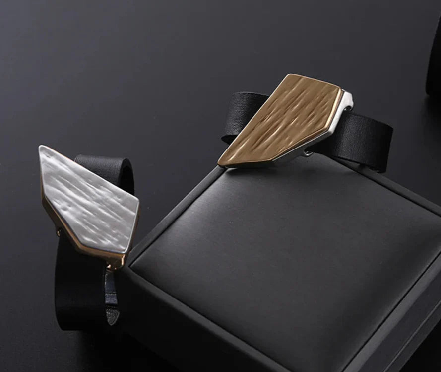 Geometrisches Damen Armreif Vintage Punk Style mit Magnetverschluss