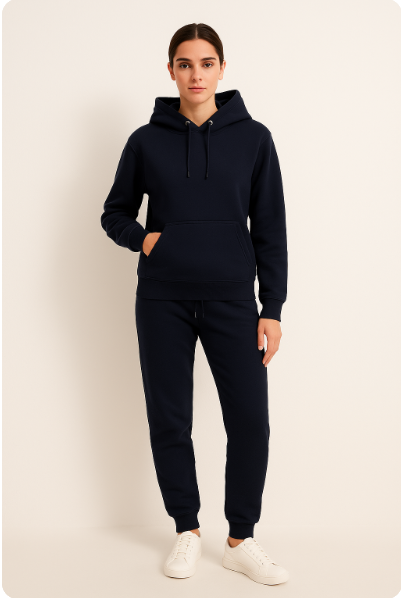 Robin Unisex Hoodie und Jogginghose im Set
