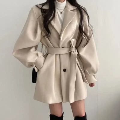 Damen Trenchcoat mit Gürtel | Elegante