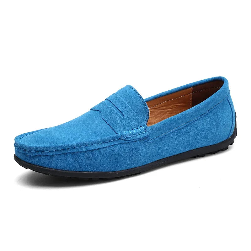Hudson™ Penny Loafer Mokassin aus Weichem PU-Leder mit Klassischem Penny-Riemen - Slip-On Design