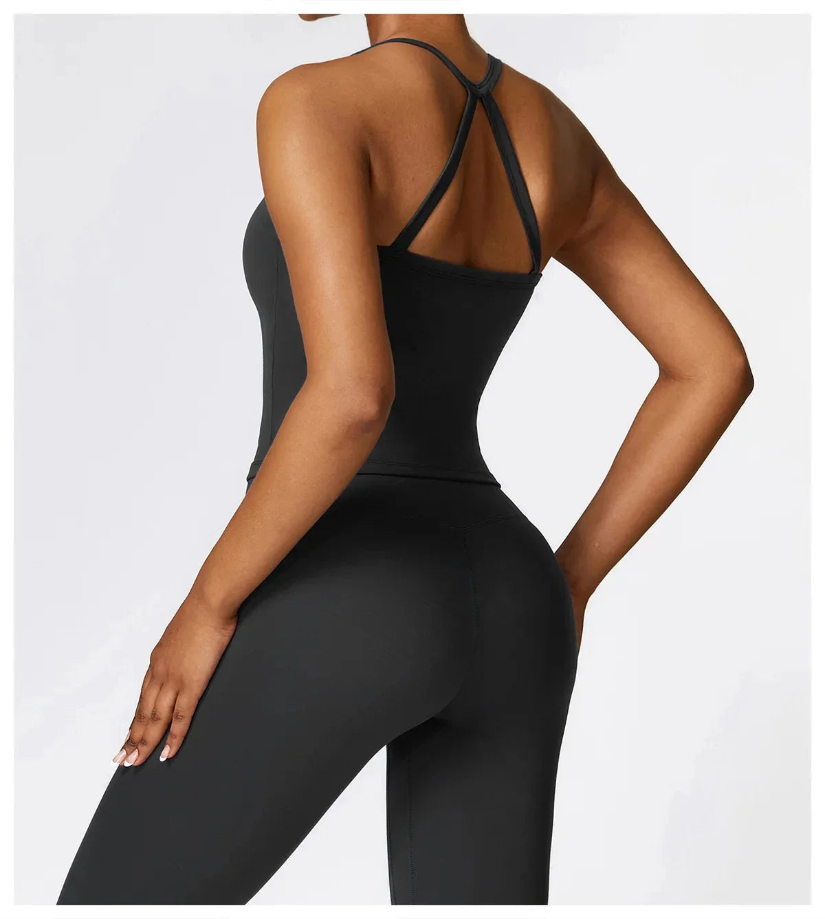 Hochwertige Fitness Kleidung mit Langärmligen Oberteilen und Hochtaillierten Leggings