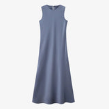 Blauer Glanzsatin