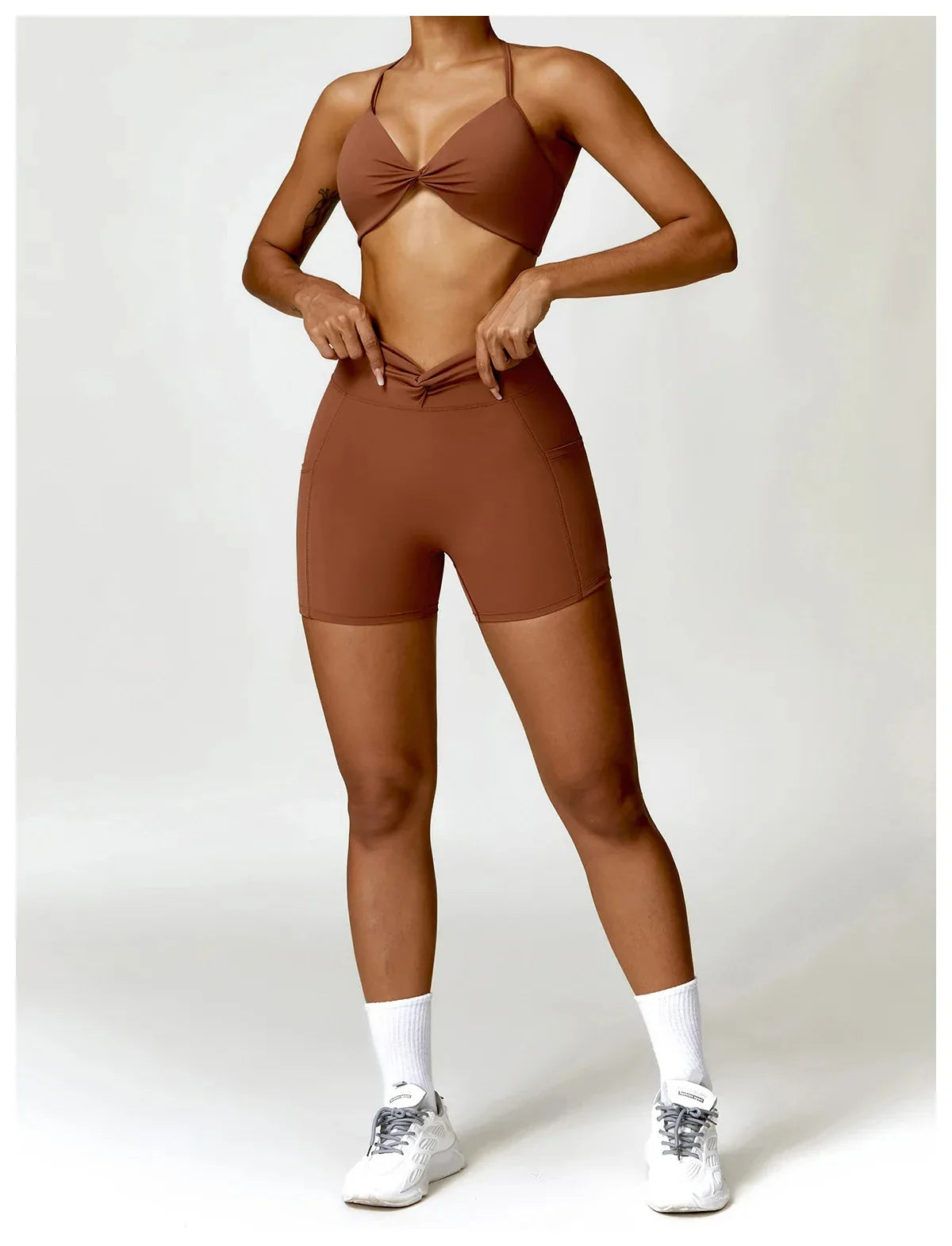 Modische Yoga Shorts Für Fitness & Outdoor Aktivitäten