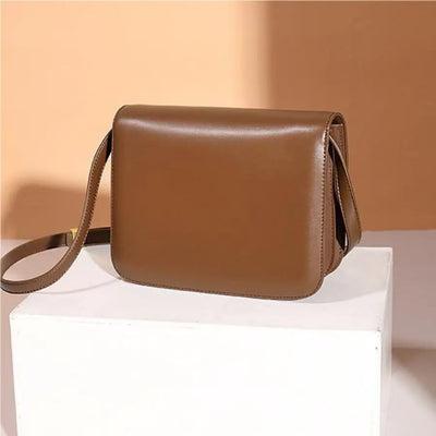 Modische Quadratische Crossbody Tasche Mit Schlossverschluss Für Damen – Vielseitig Und Geräumig