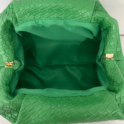 Elegante Hochwertige Gewebte Clutch, Leicht Und Geräumig, Ideal Für Hochzeiten Und Feierlichkeiten