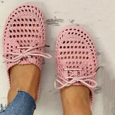 Damen Atmungsaktive Slipper Cosma - Rutschfest, Elegantes Slip-On Design für Frühling & Sommer