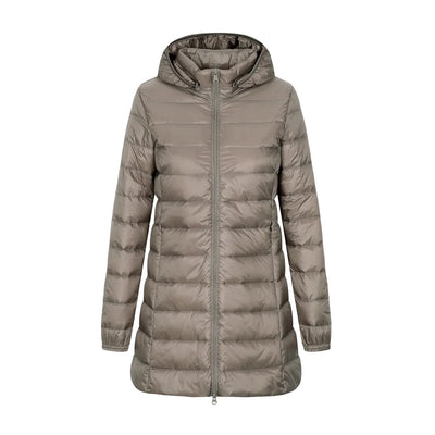Damen Winter Daunen Jacke | Mit Kapuze