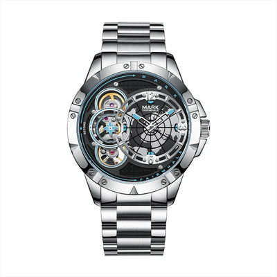 Mark Fairwhale Herrenuhr Automatik Mechanical Tourbillon Wasserdicht 2025 | Modische Business Armbanduhr