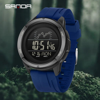 OFNS 2198 Student Elektronische Uhr – Multifunktionale, Wasserfeste LED Sportuhr für Männer 2025