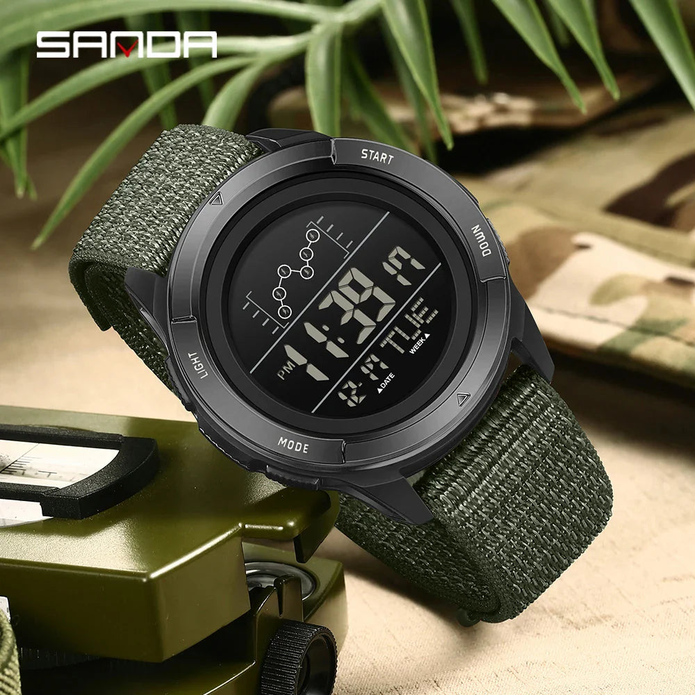 OFNS 2198 Student Elektronische Uhr – Multifunktionale, Wasserfeste LED Sportuhr für Männer 2025