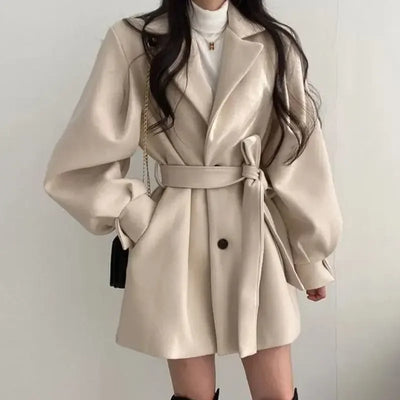 Damen Trenchcoat mit Gürtel | Elegante